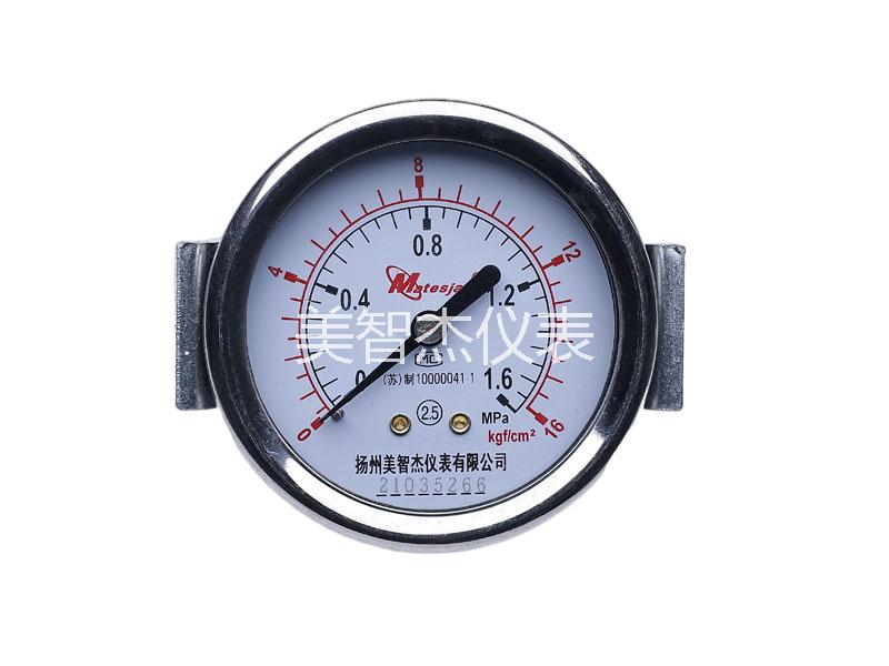Y60 Axial U-clamp Pressure Gauge