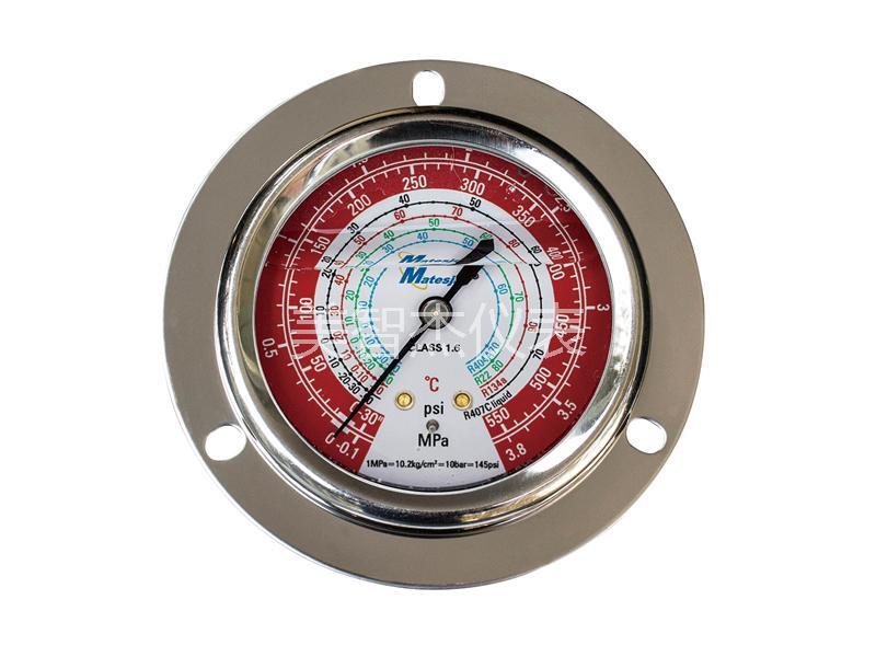 YN60 Axial Front Anti-vibration Refrigerant Gauge (R22)