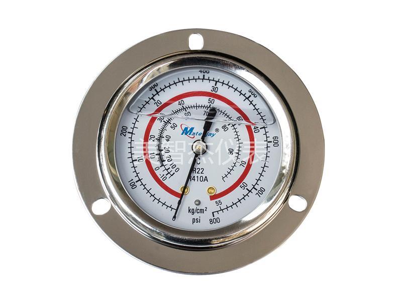 YN60 Axial Front Anti-vibration Refrigerant Gauge (R410)