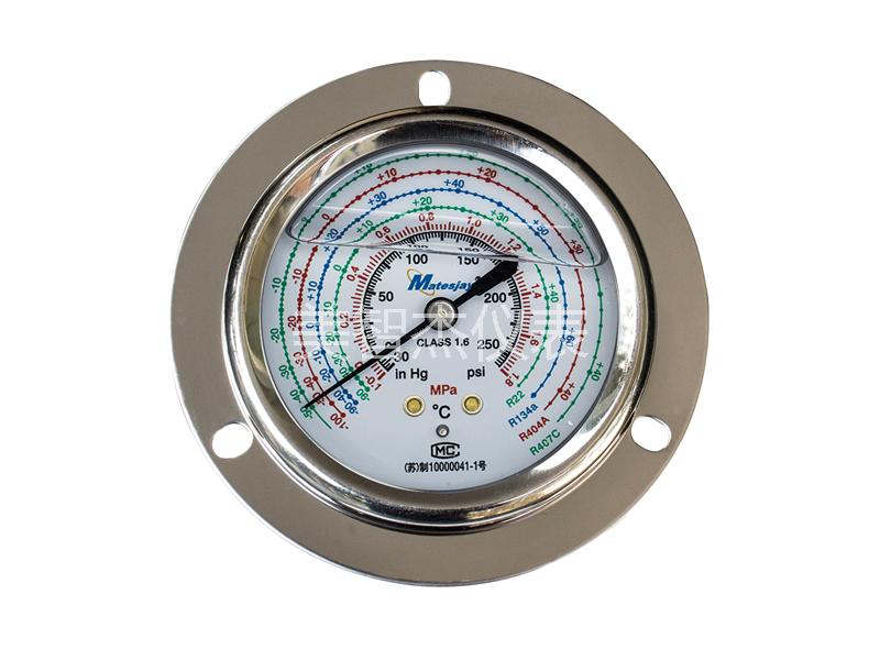 YN60 Axial Front Anti-vibration Refrigerant Gauge (R22)