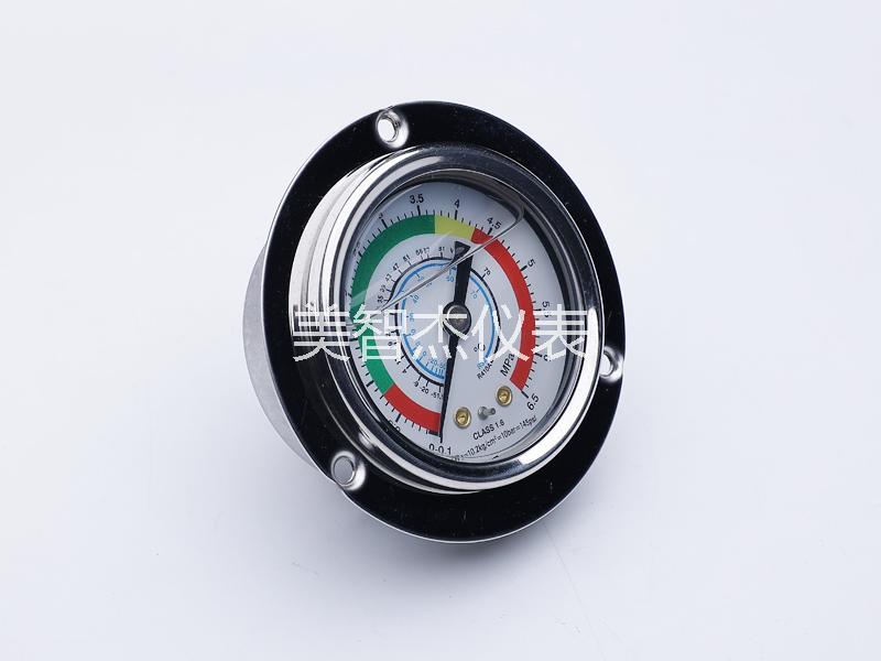 YN50AxialFront FlangeAnti-vibrationR32R410RefrigerantGauge6.5MPa(Tapped Edge) - Image 2