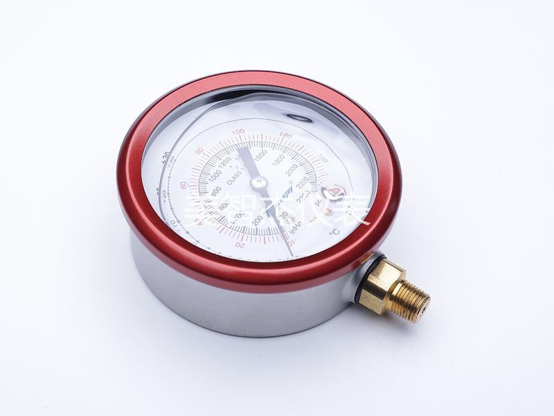 YN80 Zero Adjustment Anti-vibration Refrigerant Gauge Optimized - Image 2