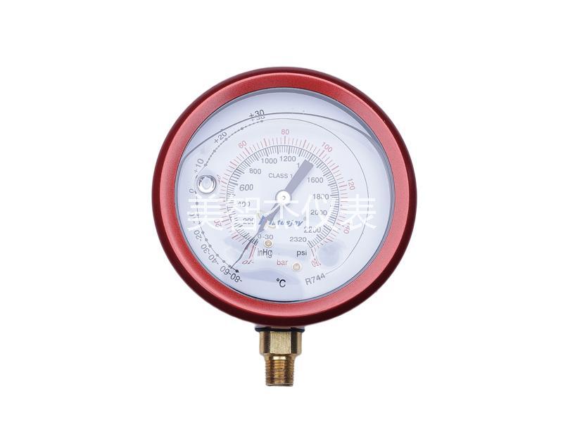 YN80 Zero-adjustable Anti-vibration Refrigerant Gauge Optimized