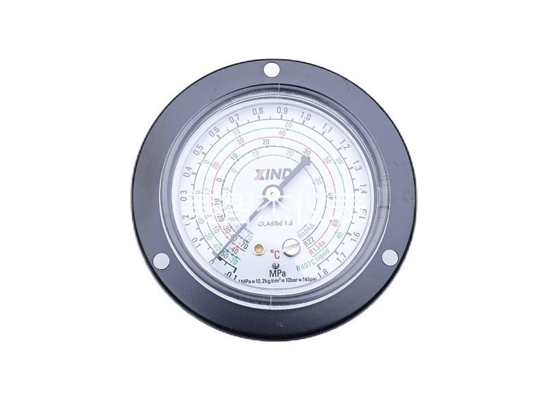Y60 Axial Refrigerant Gauge with Flange