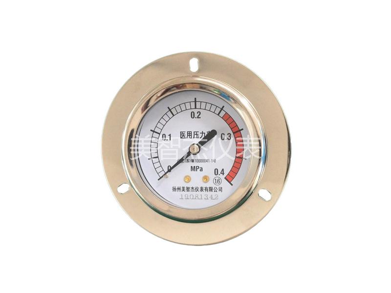 Y60 Axial Front Medical Pressure Gauge