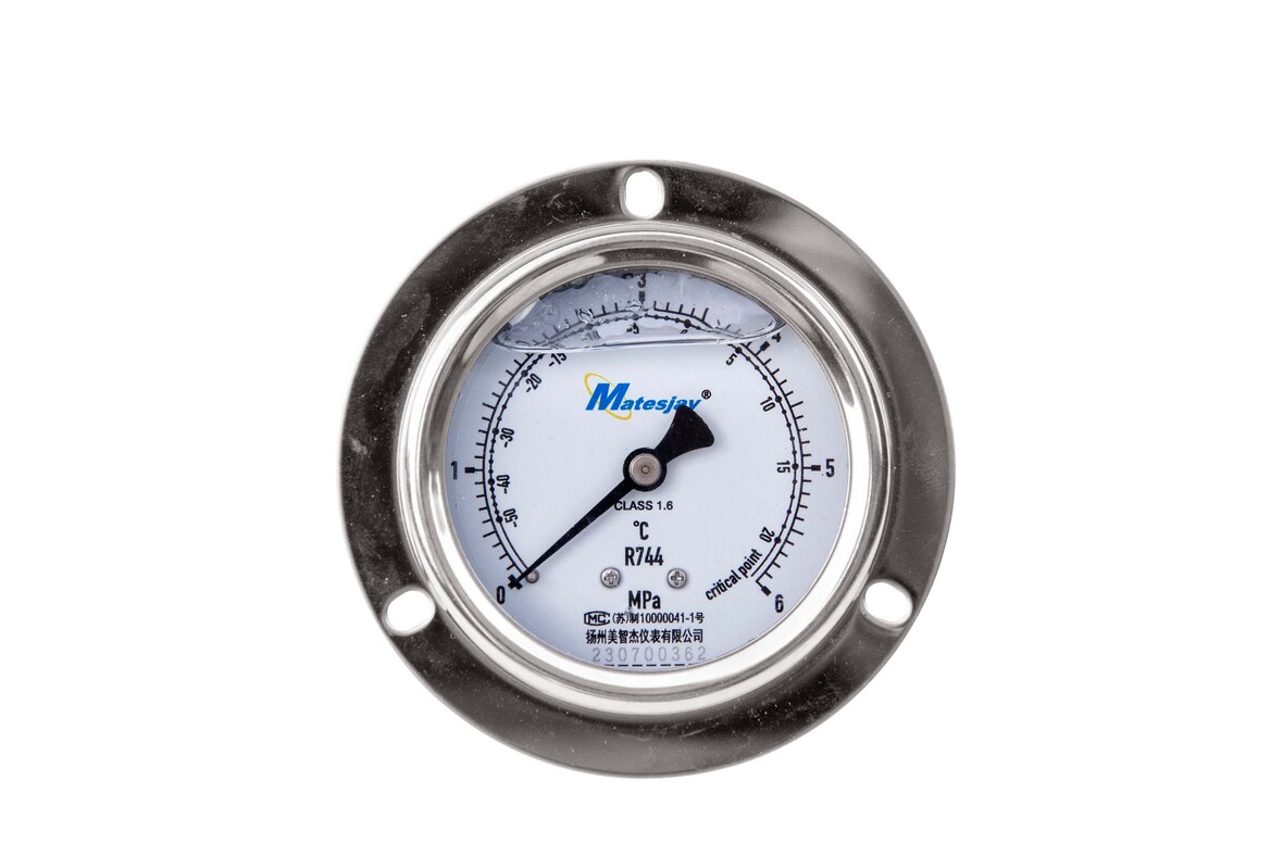 YN60ZT Stainless Steel Anti-vibration Gauge R744